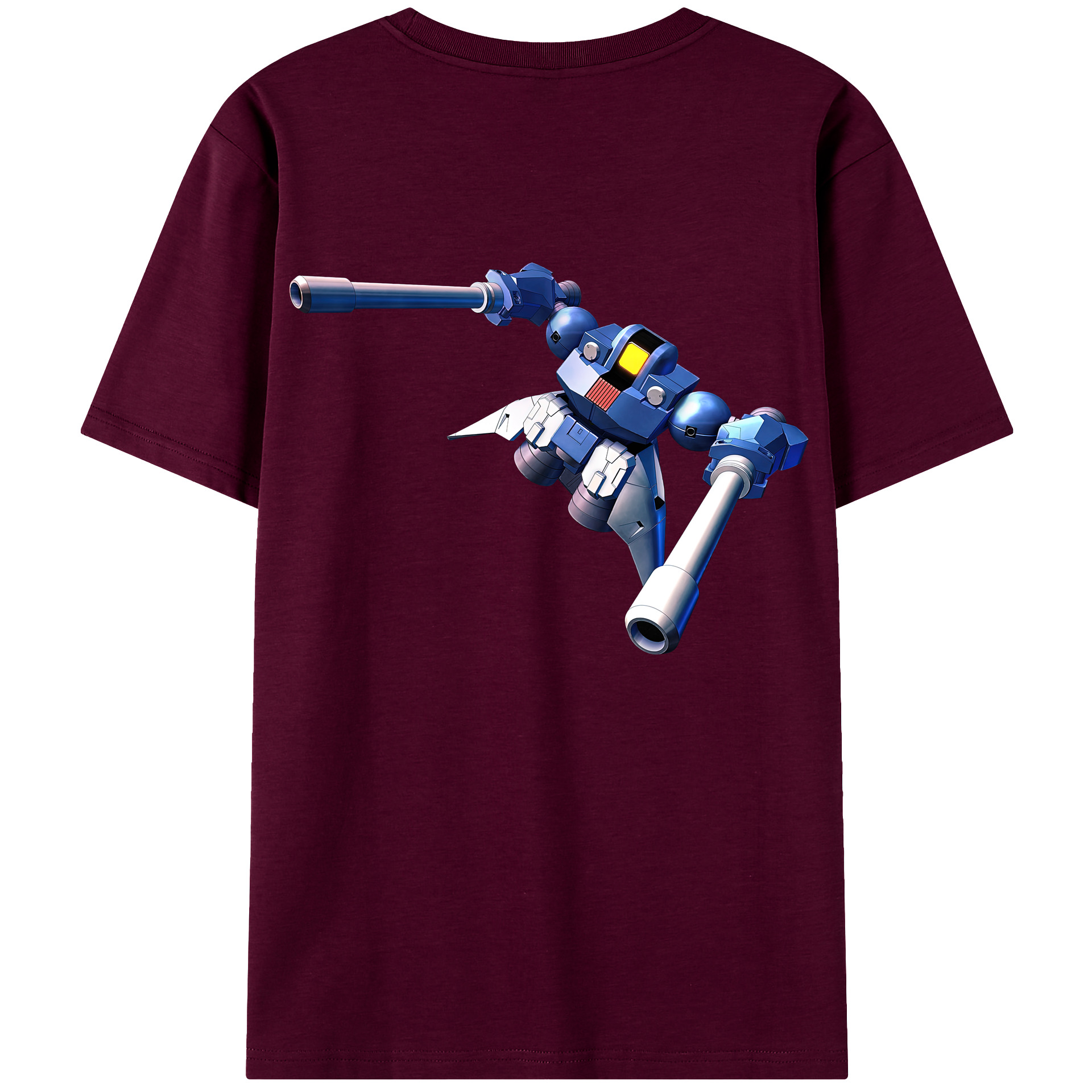 （画像用） 機動戦士ガンダム Mobile Suit Gundam レディース半袖Tシャツ(バックプリント)